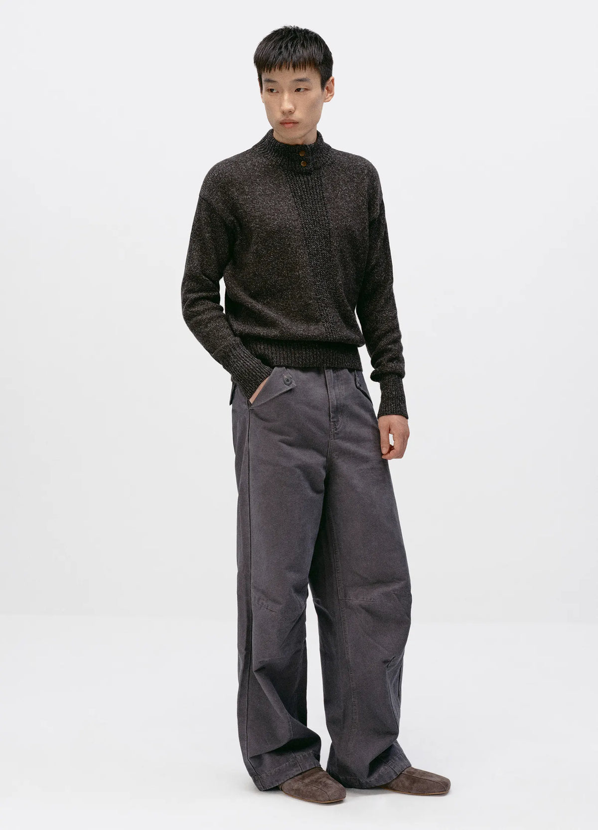 Washi Mock-Neck Sweater