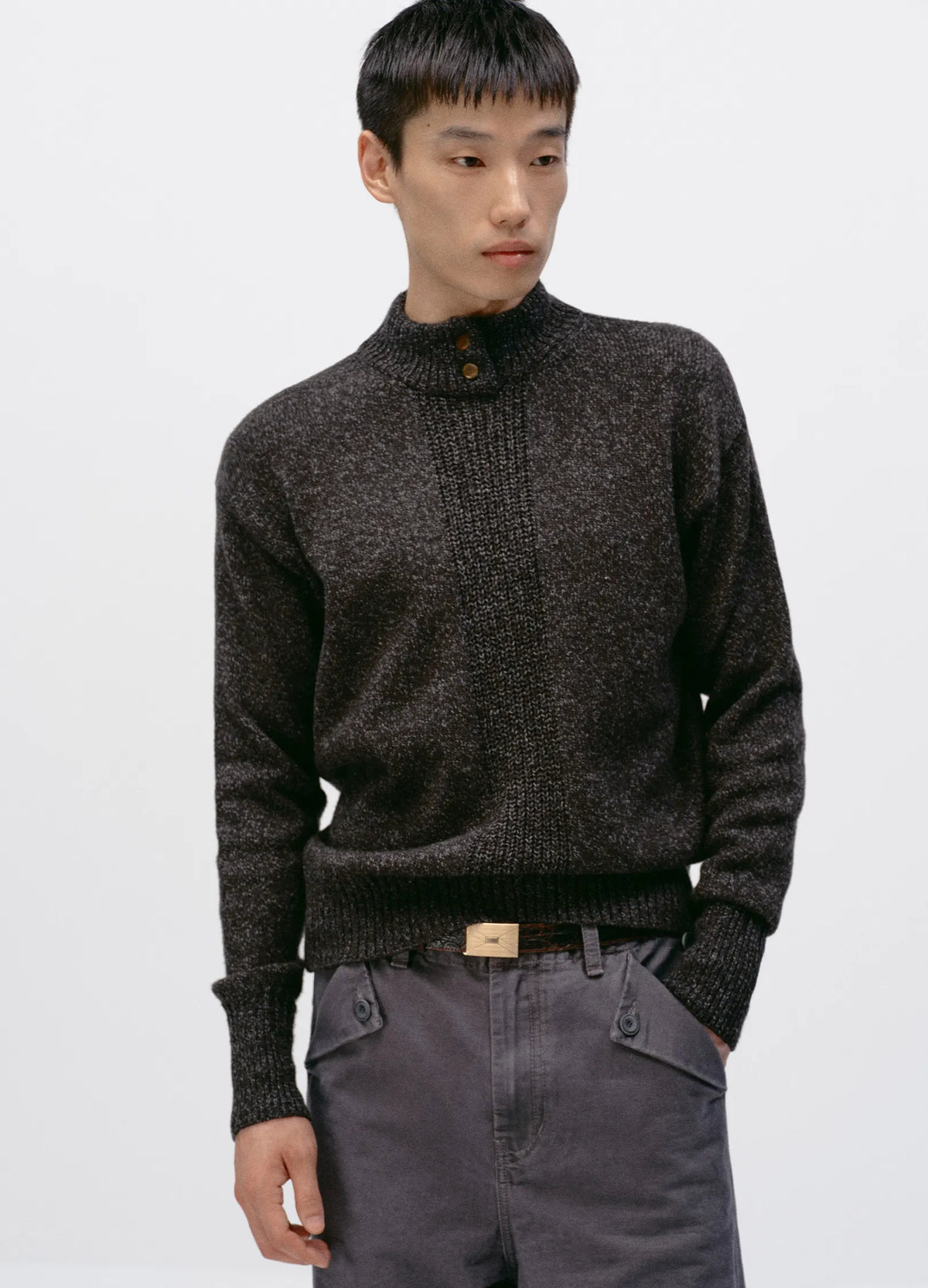 Washi Mock-Neck Sweater