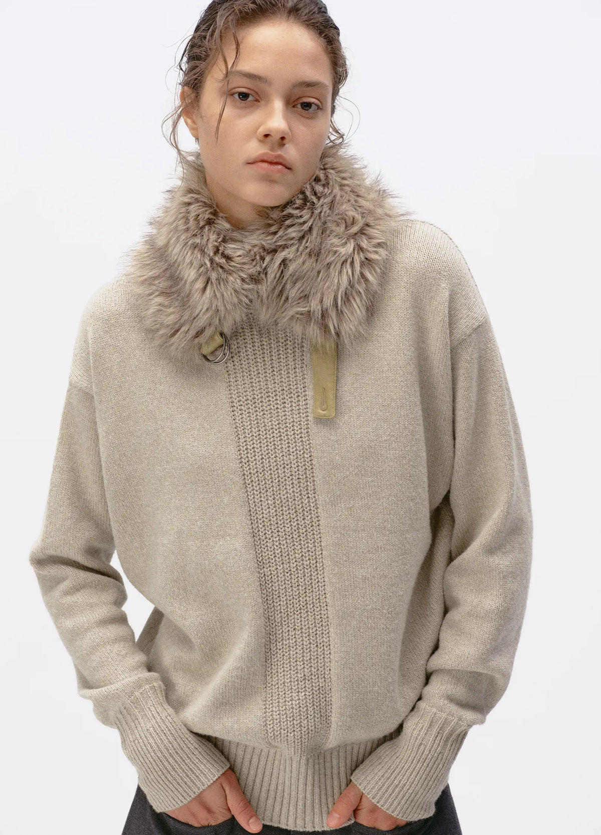 Washi Mock-Neck Sweater