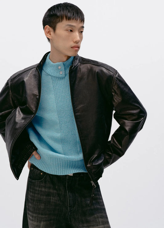 Waxed Biker Jacket