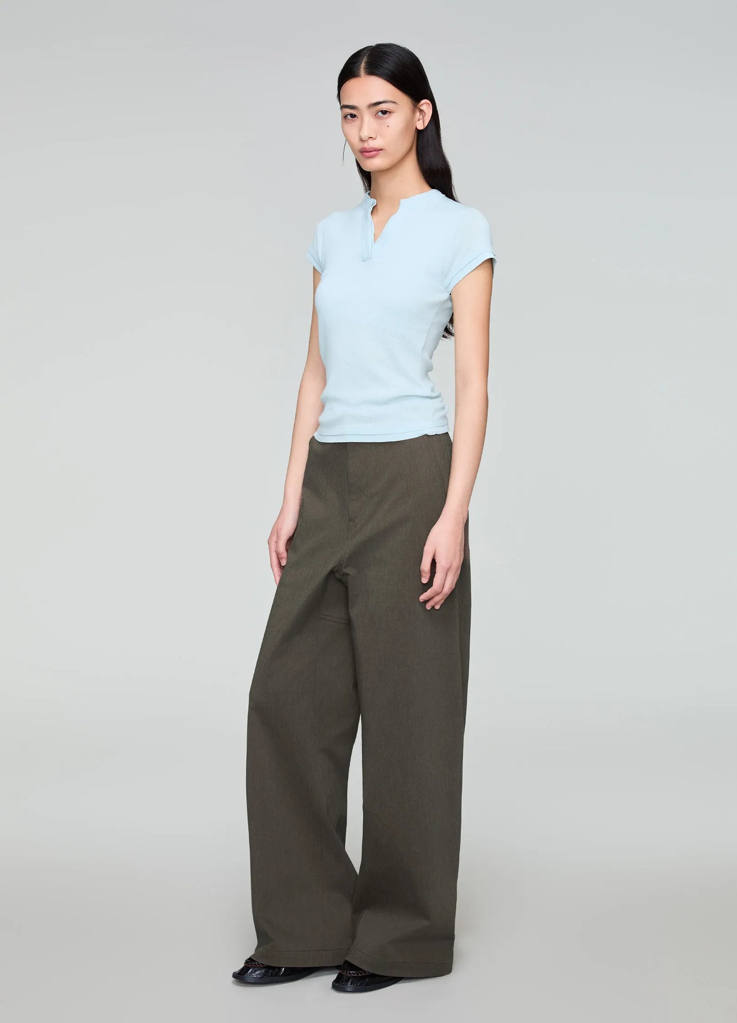 Wide OPC Drop Trousers
