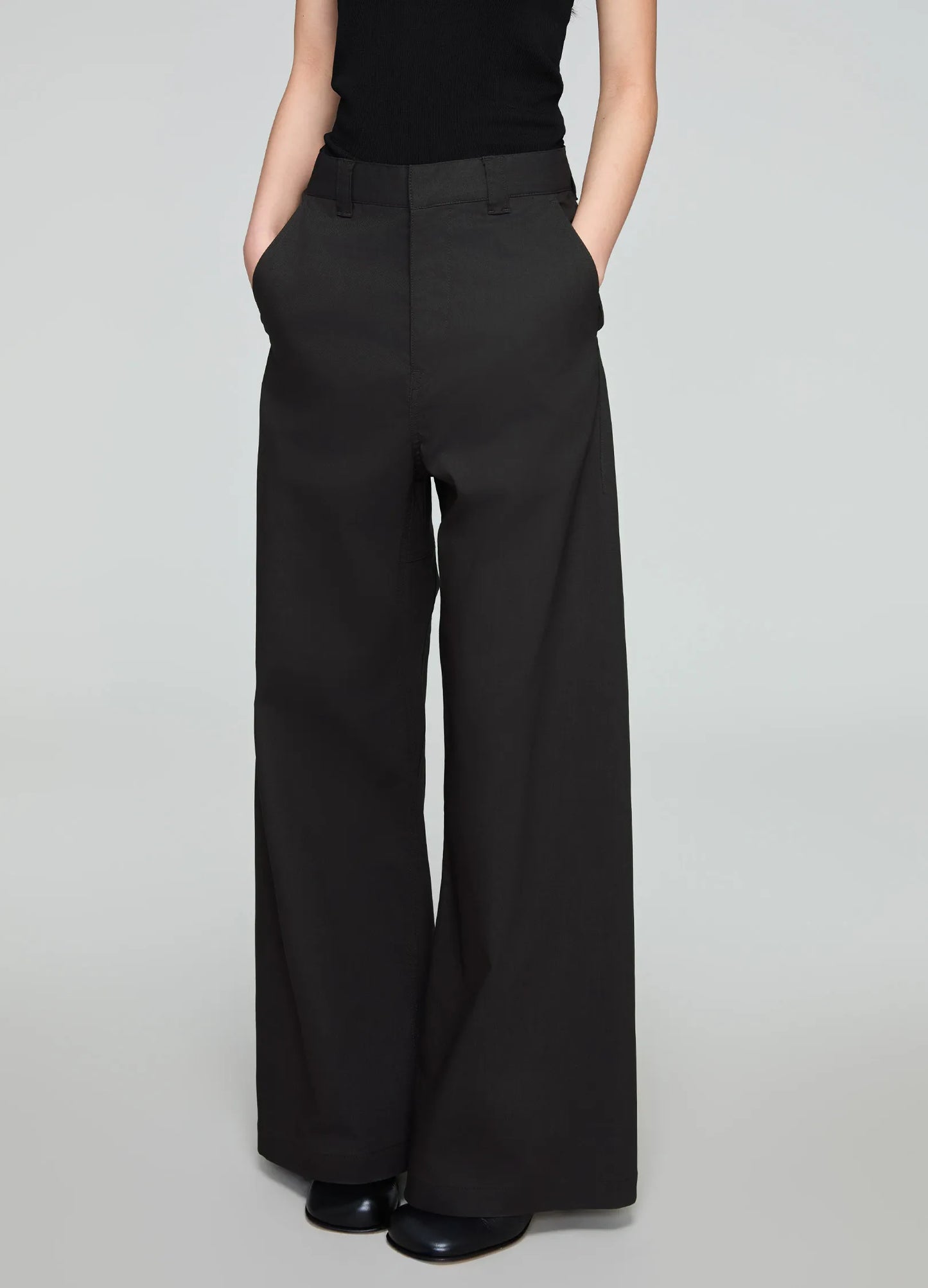 Wide OPC Drop Trousers