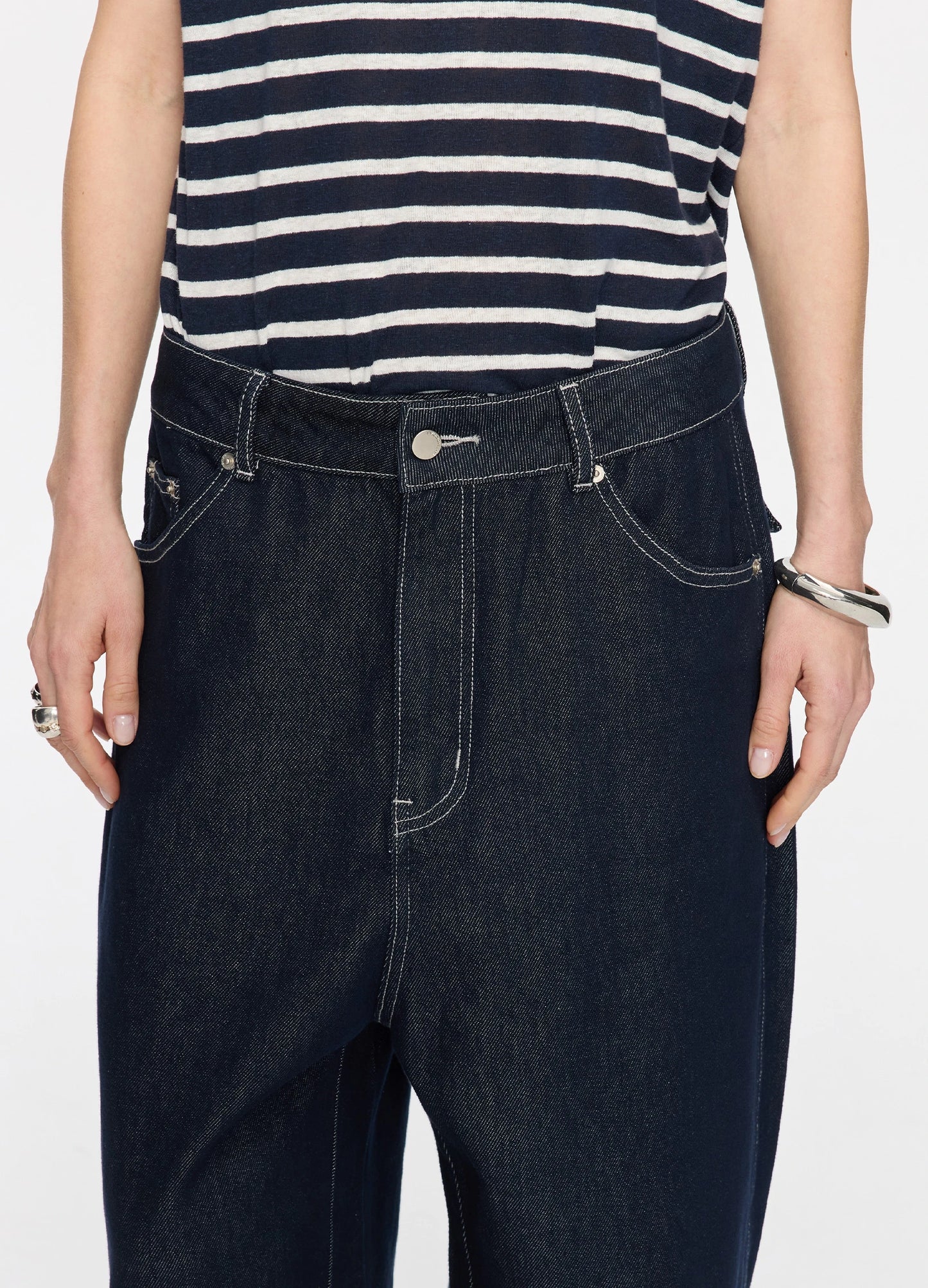 Wide Raw Denims