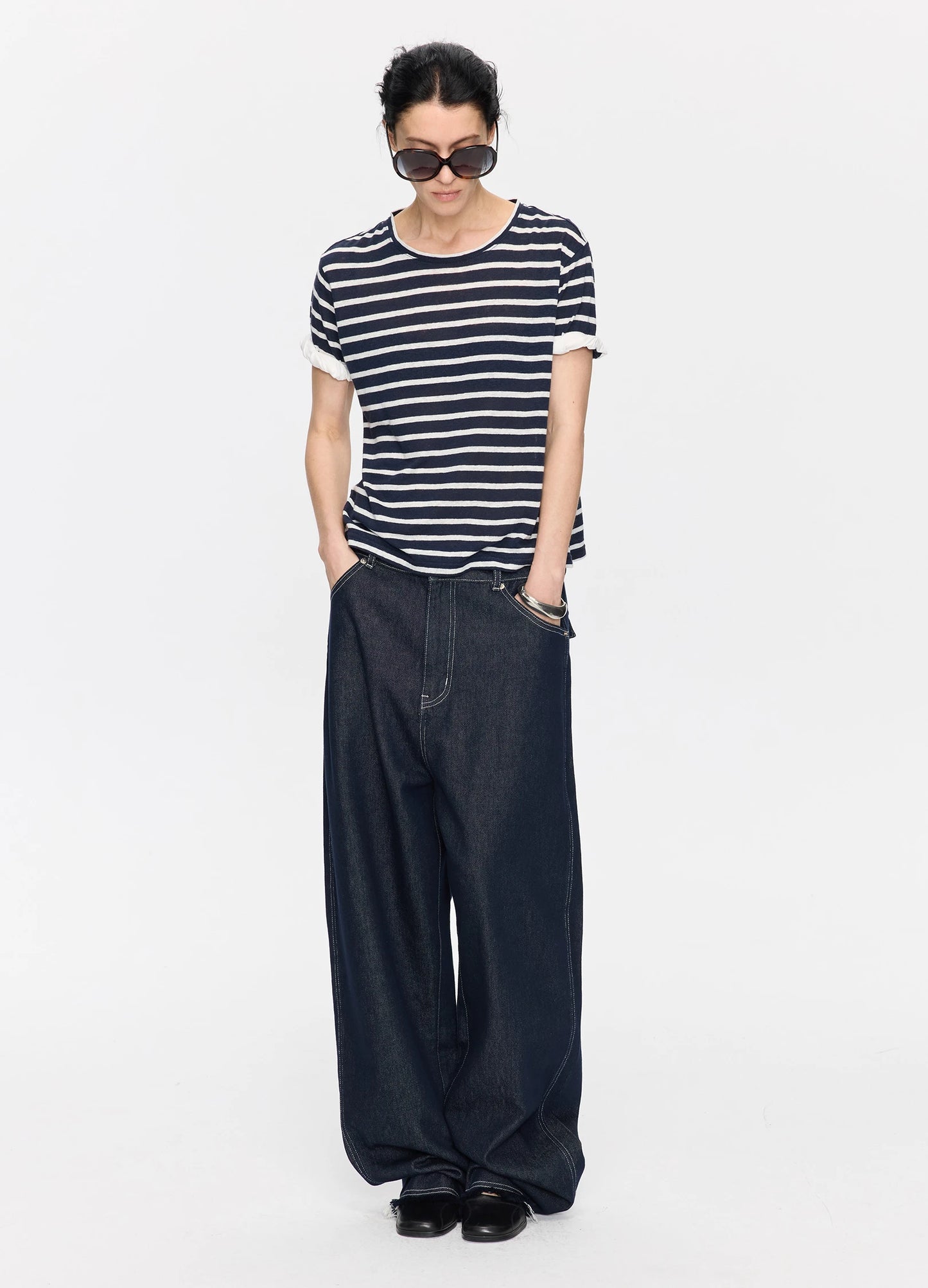 Wide Raw Denims