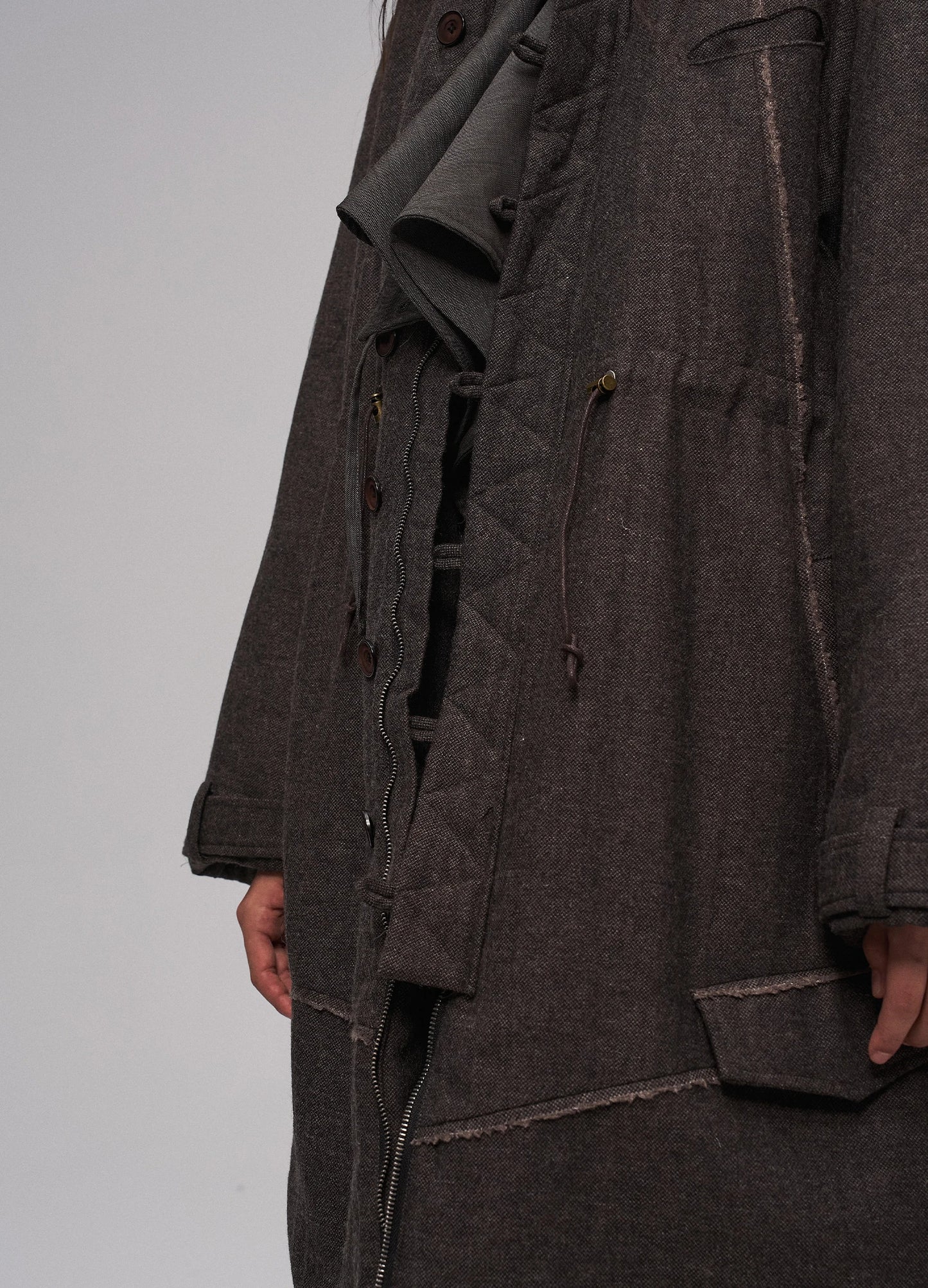 Wool Blend Parka