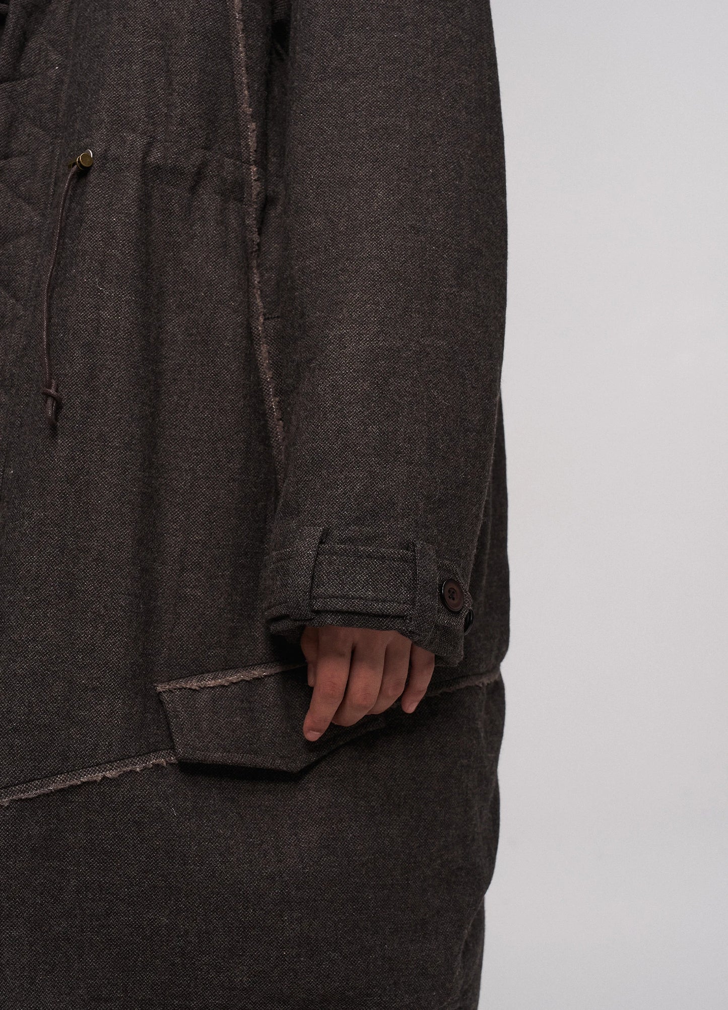 Wool Blend Parka