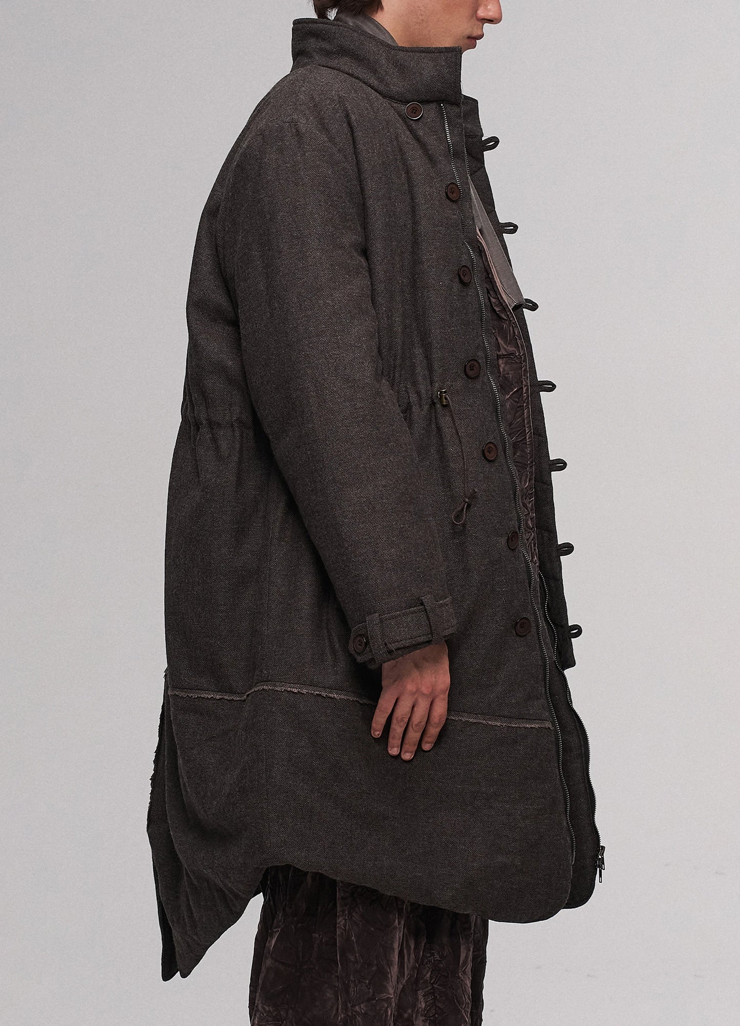 Wool Blend Parka