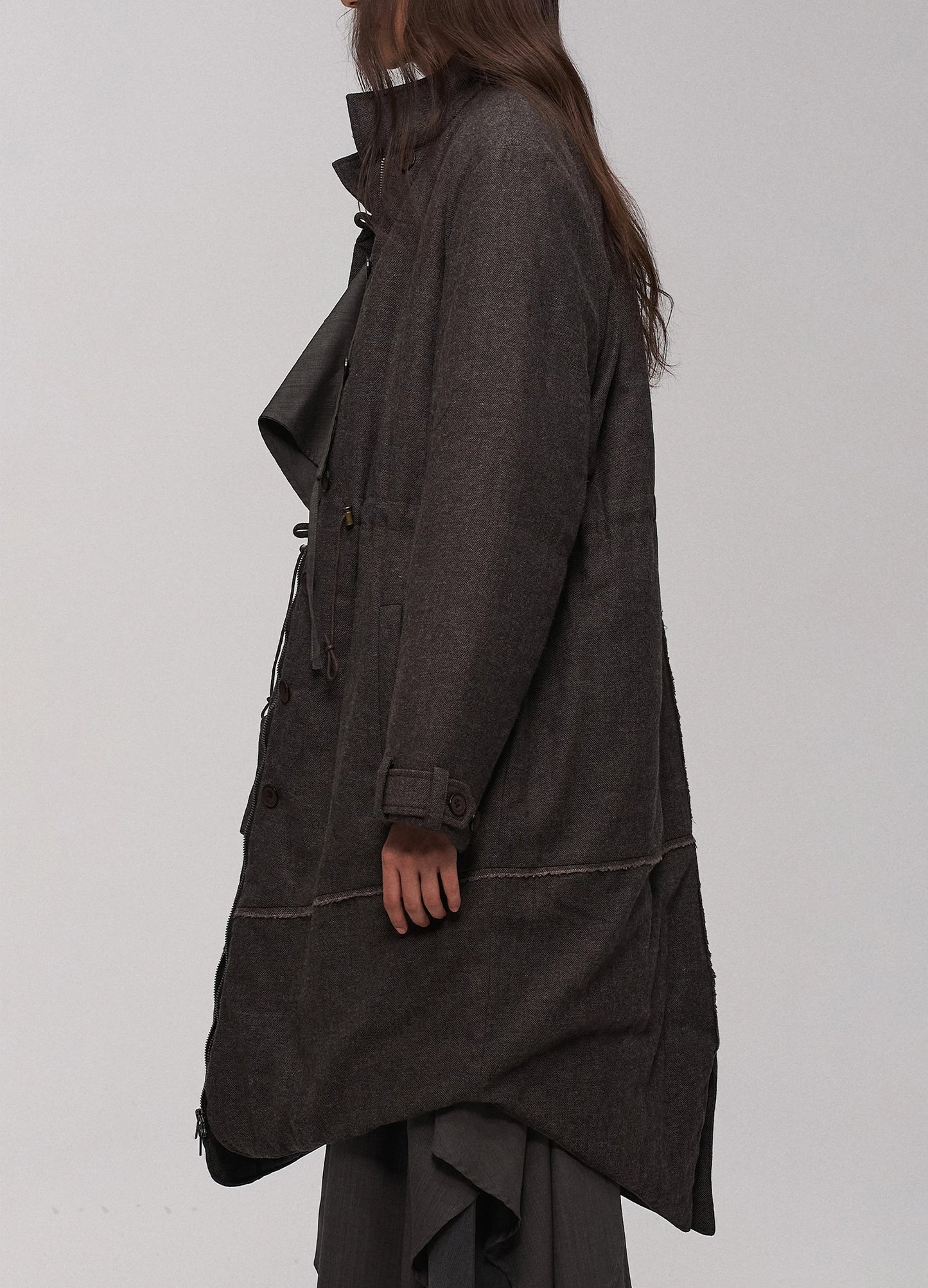Wool Blend Parka