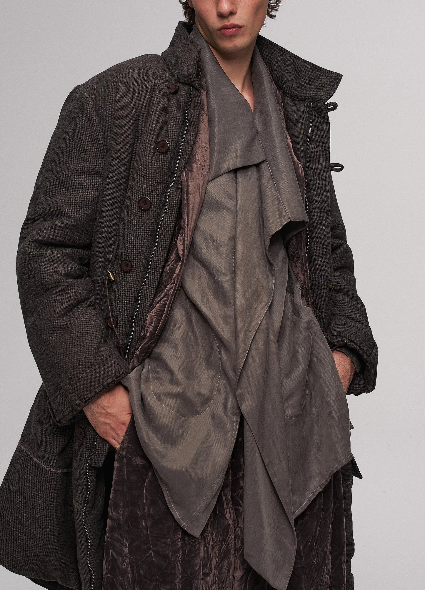 Wool Blend Parka