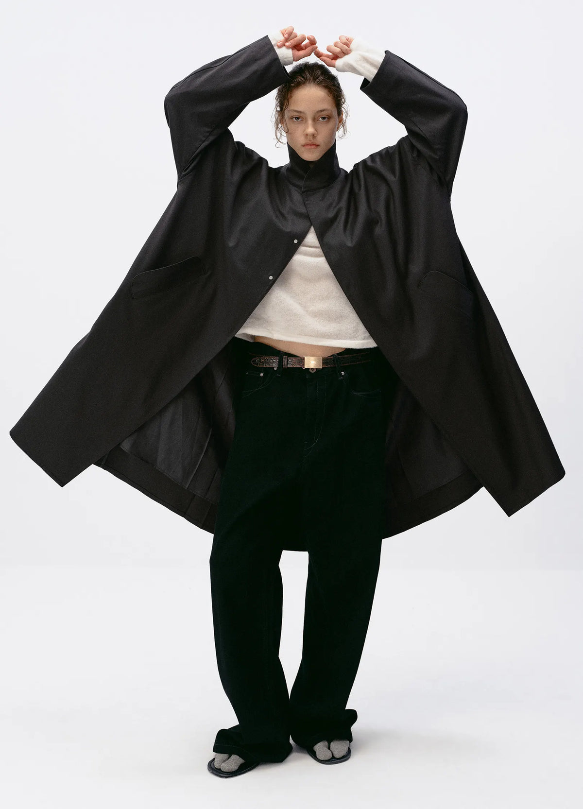Wool Cape Coat