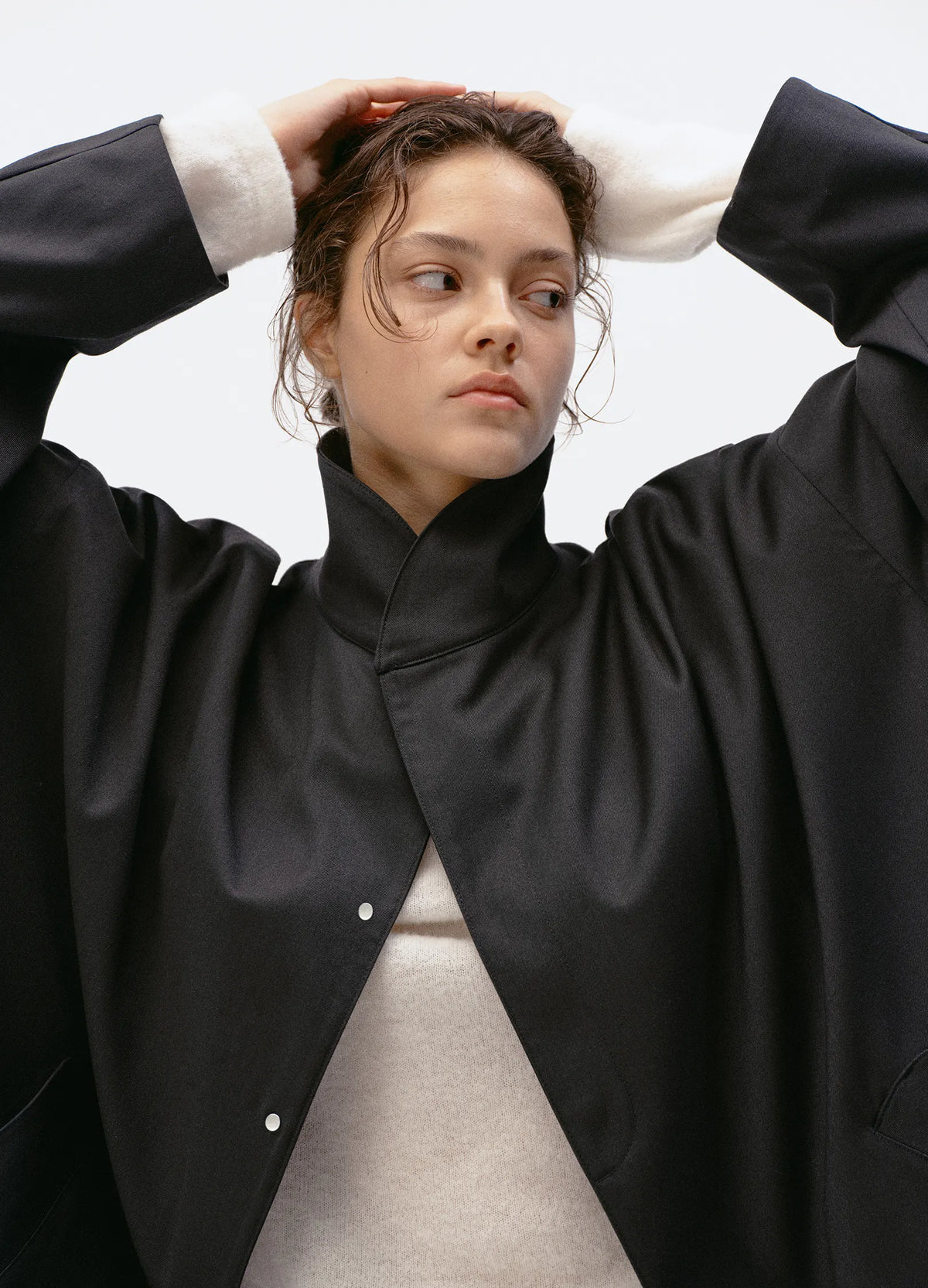 Wool Cape Coat