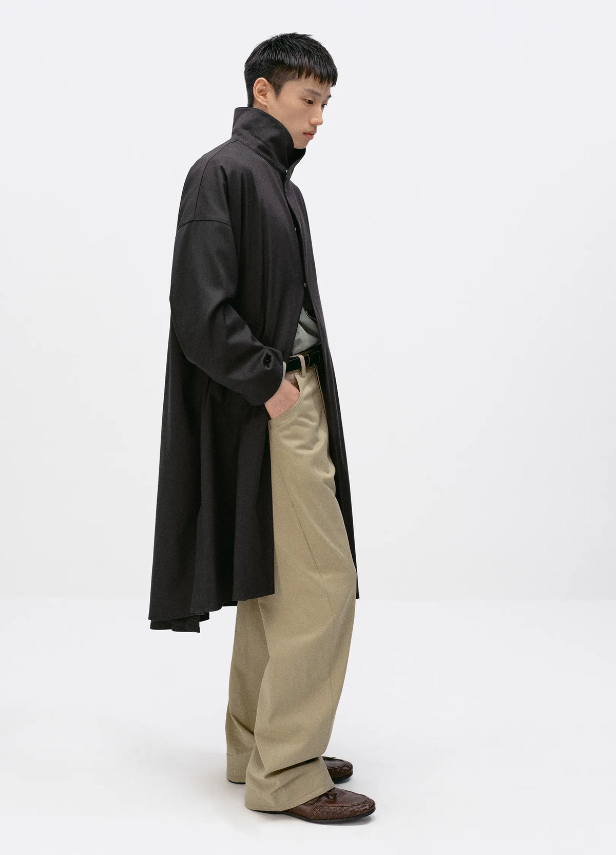 Wool Cape Coat