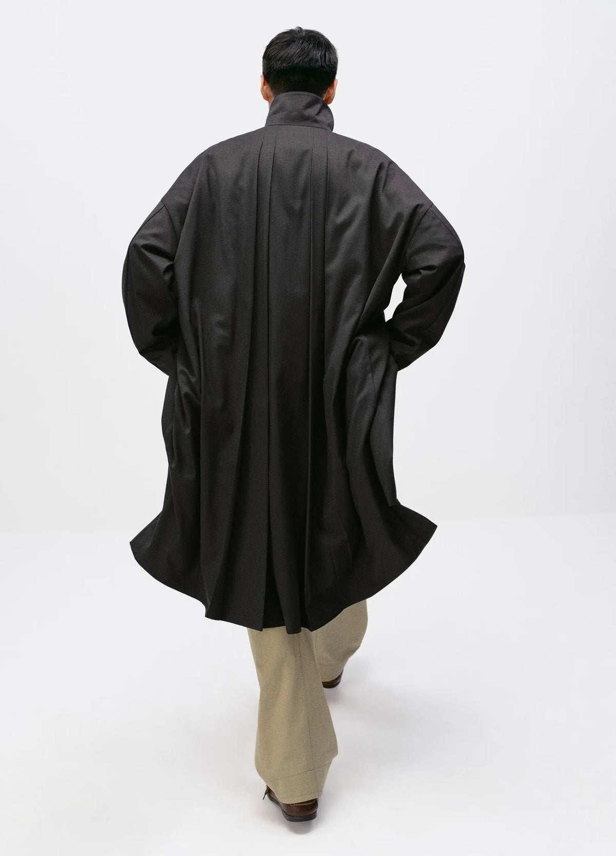 Wool Cape Coat
