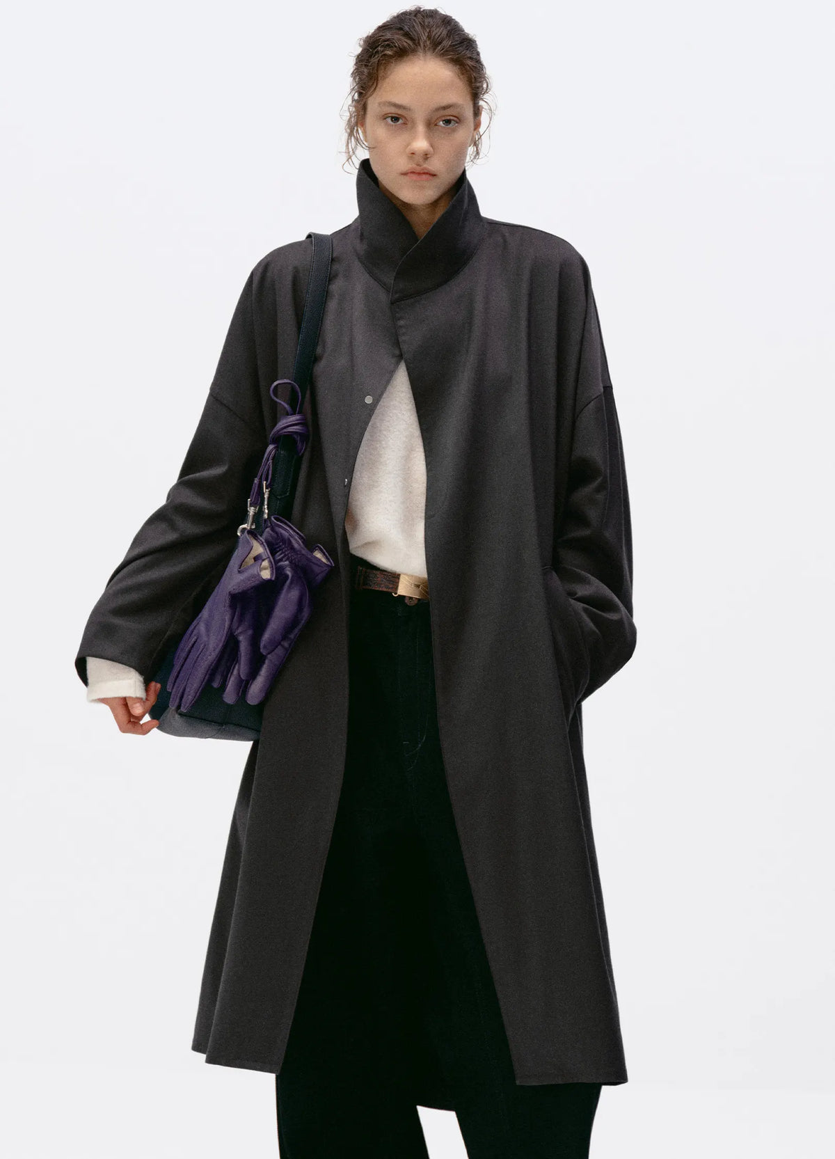 Wool Cape Coat