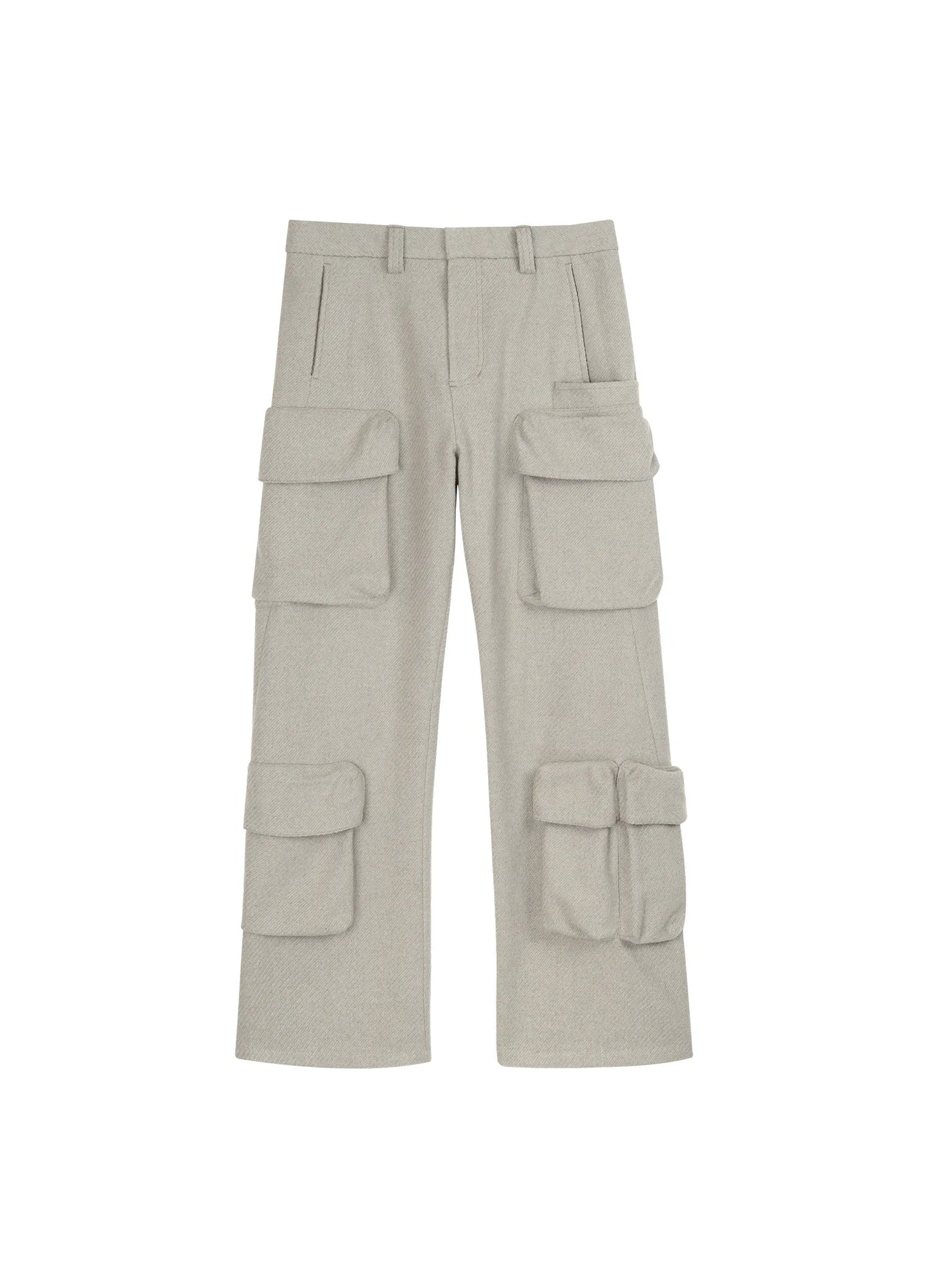 Wool Cargo Trousers