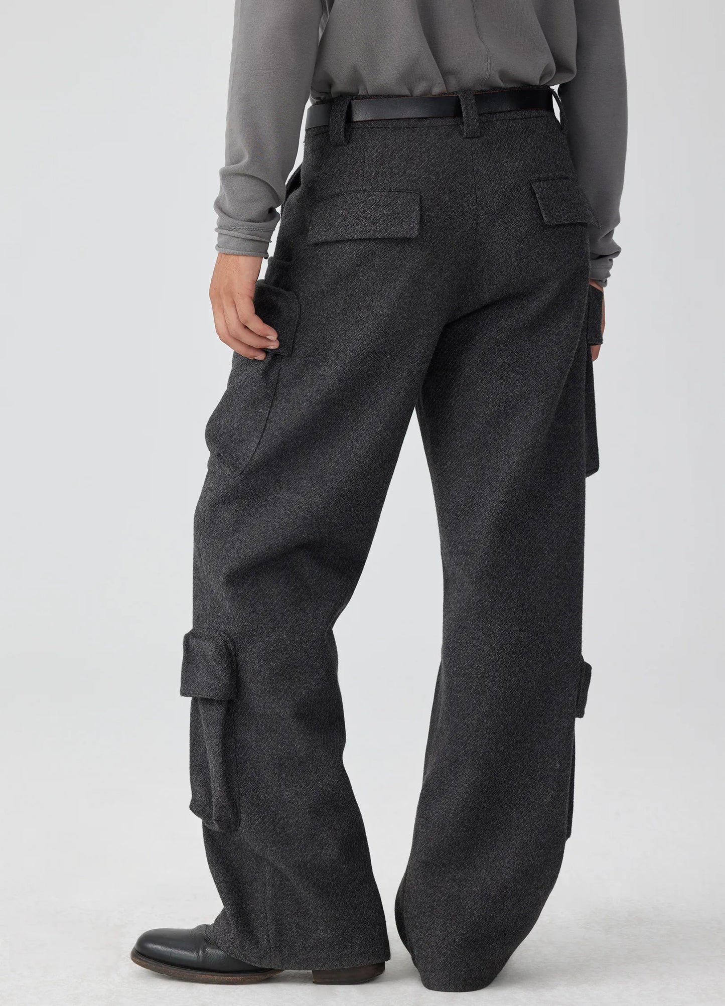 Wool Cargo Trousers