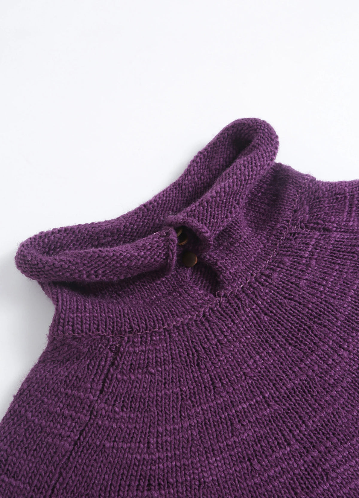 Fringed Wool Cape