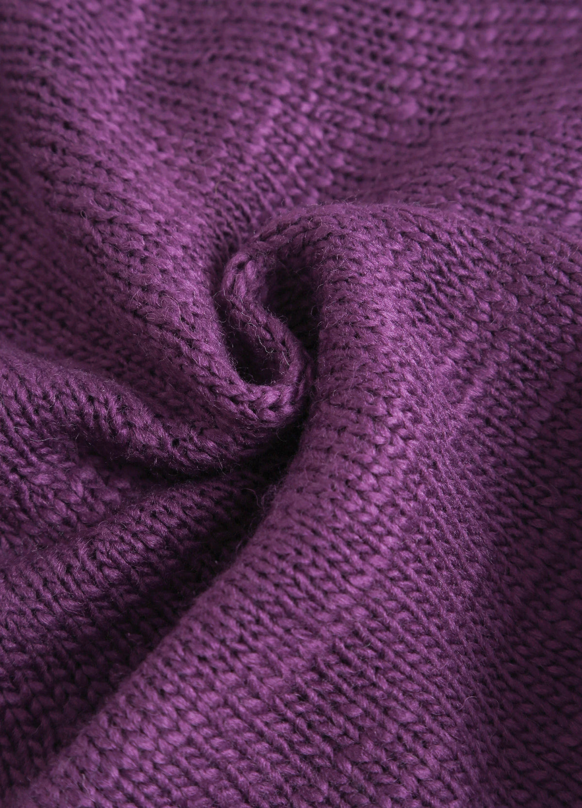 Fringed Wool Cape