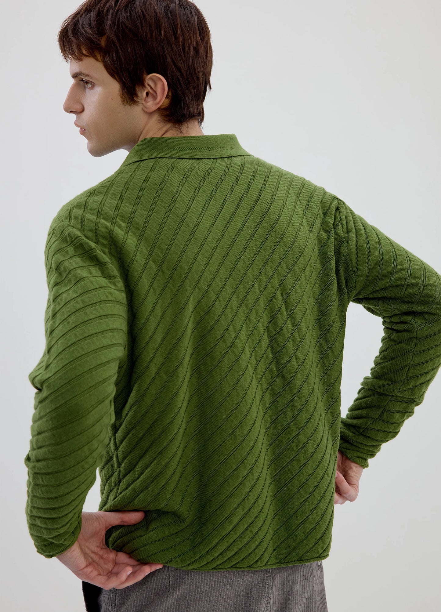 Wool Knit Cardigan