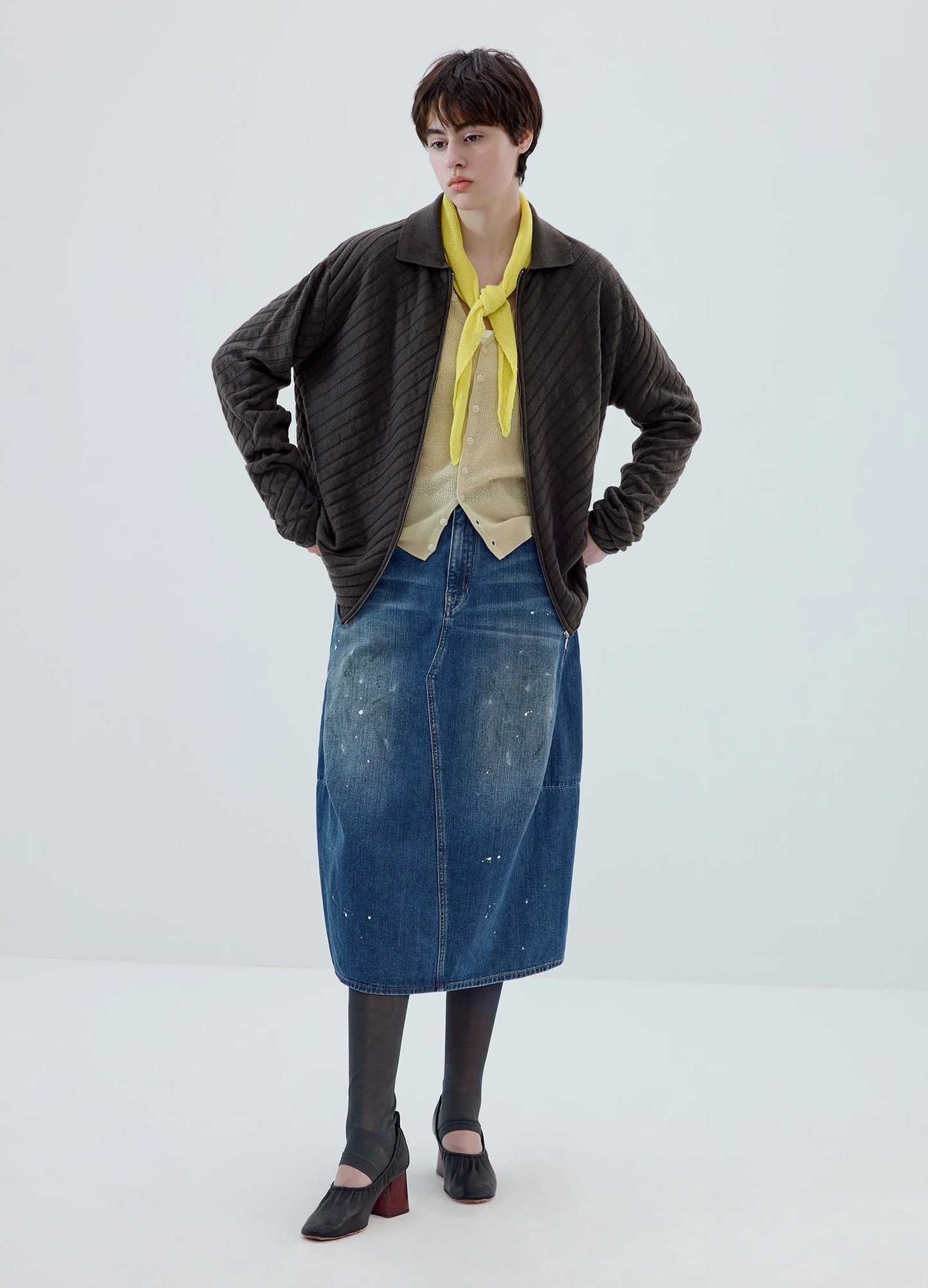 Wool Knit Cardigan