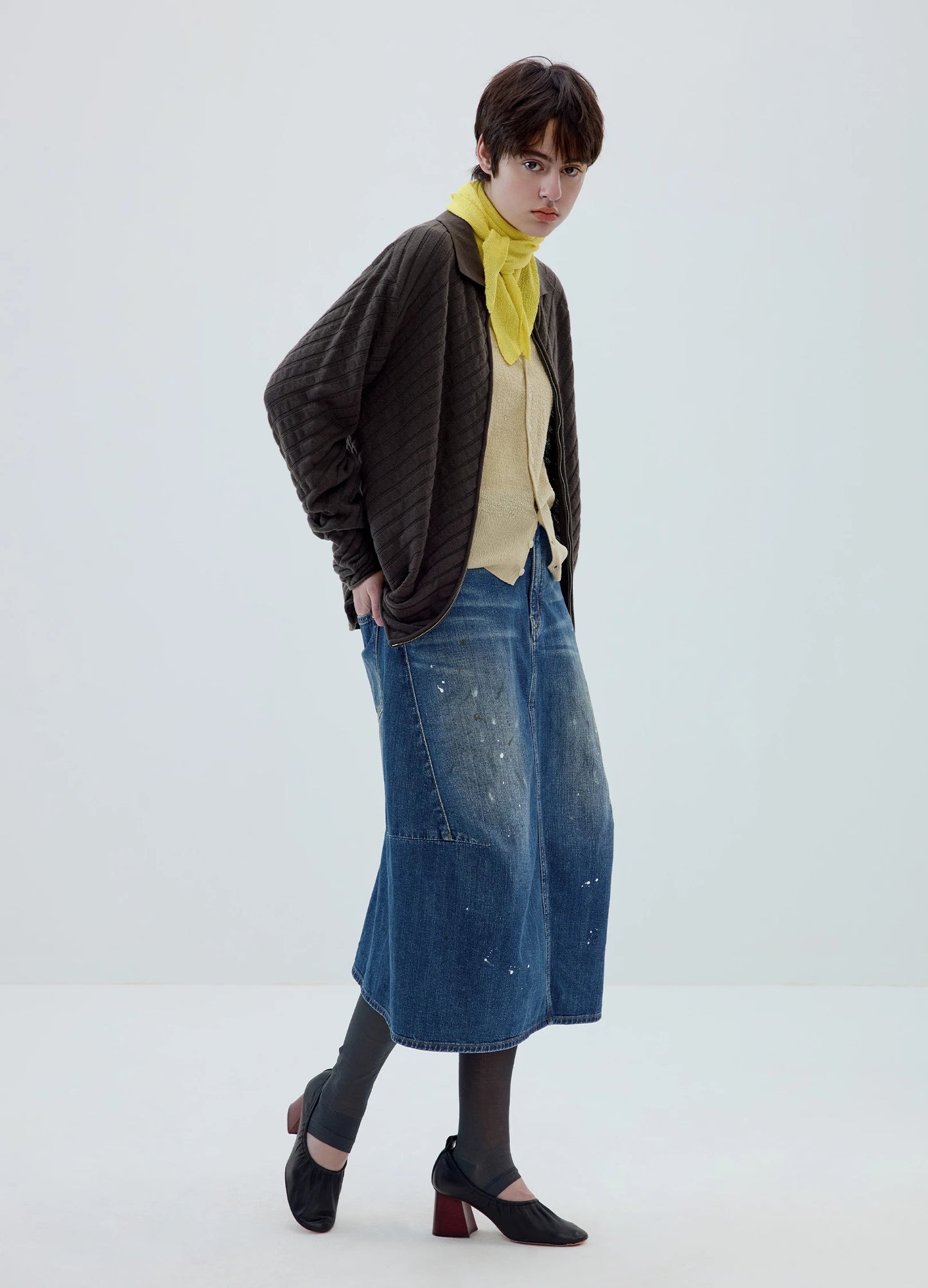 Wool Knit Cardigan