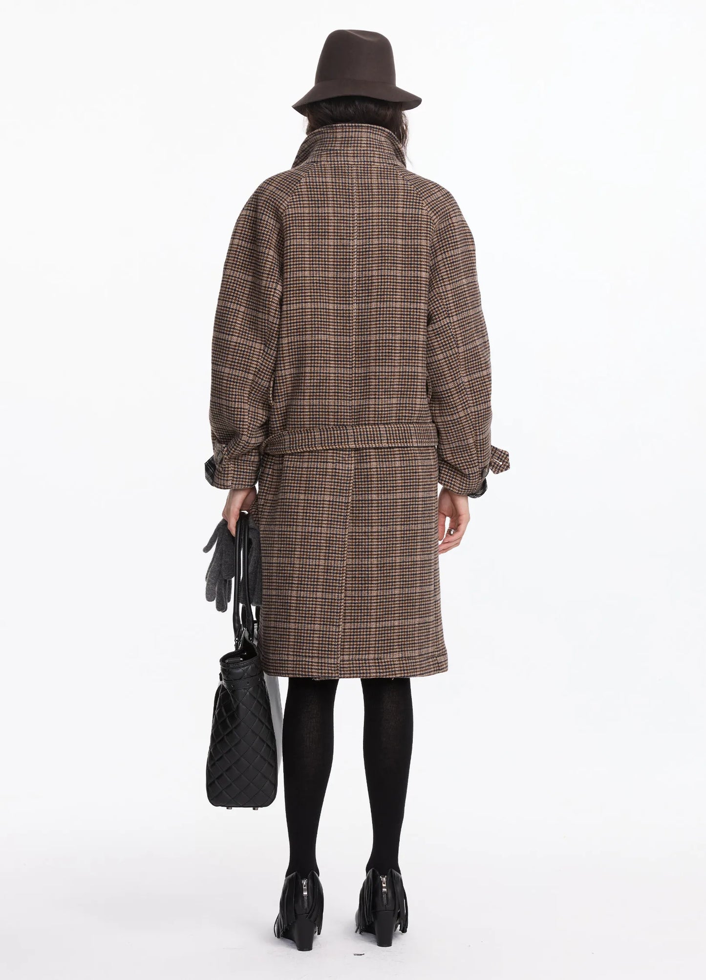 Wool Raglan Coat
