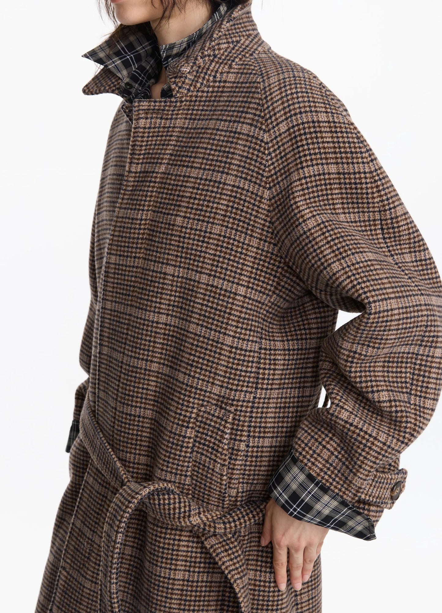 Wool Raglan Coat