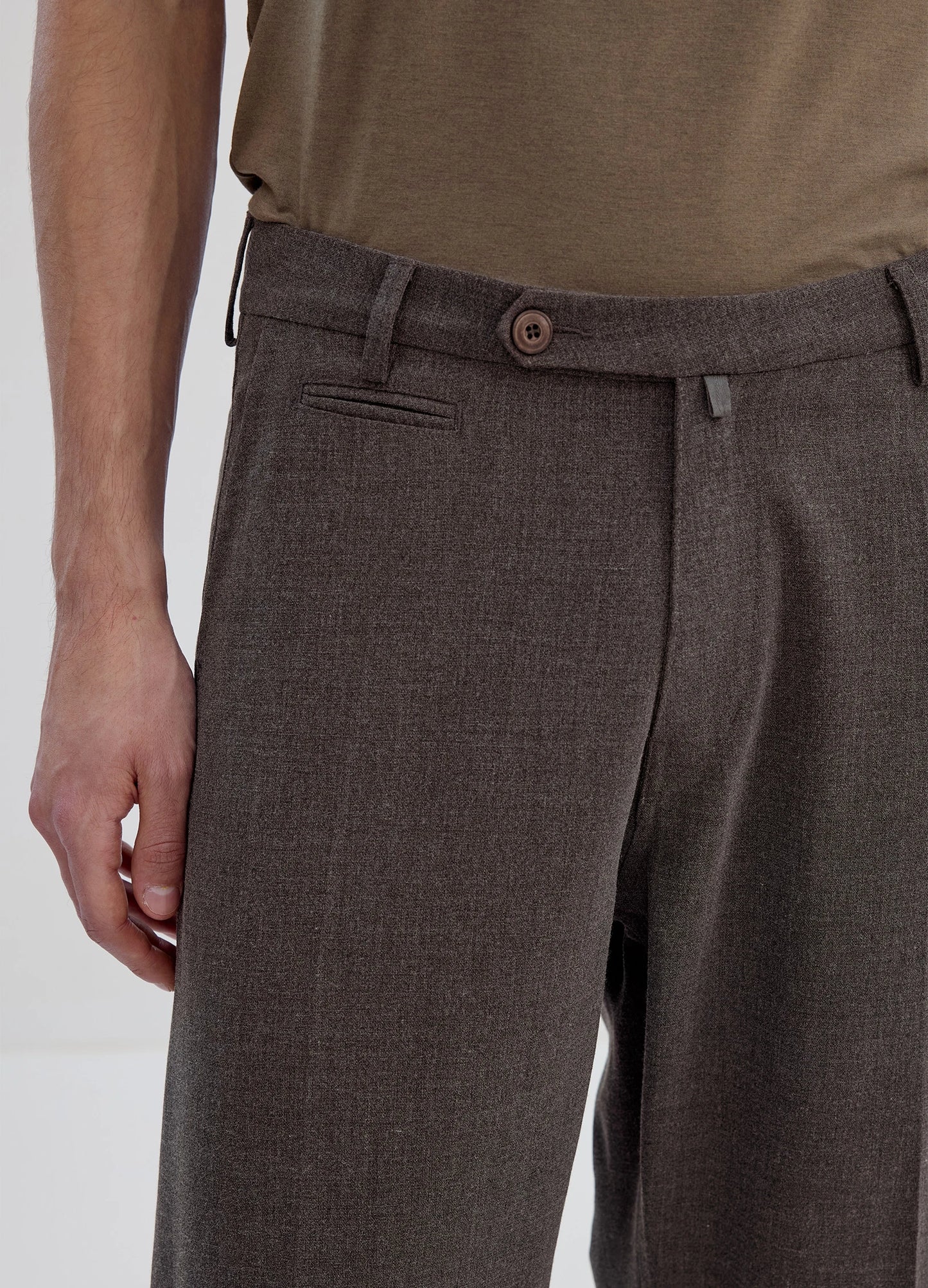 Wool Tailored Trousers