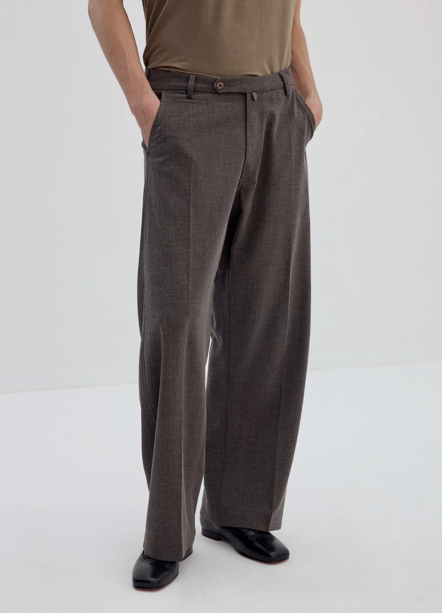 Wool Tailored Trousers