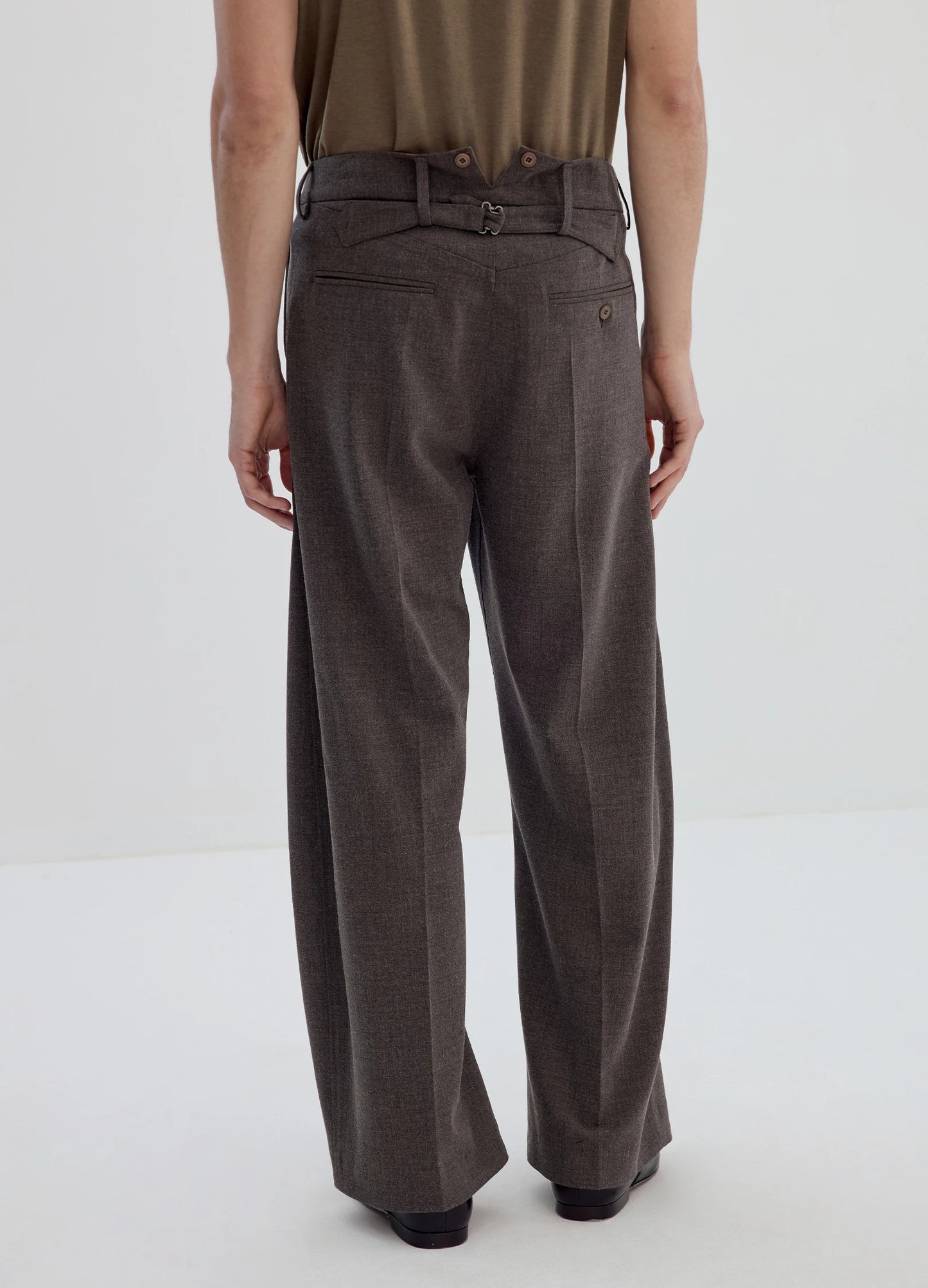 Wool Tailored Trousers