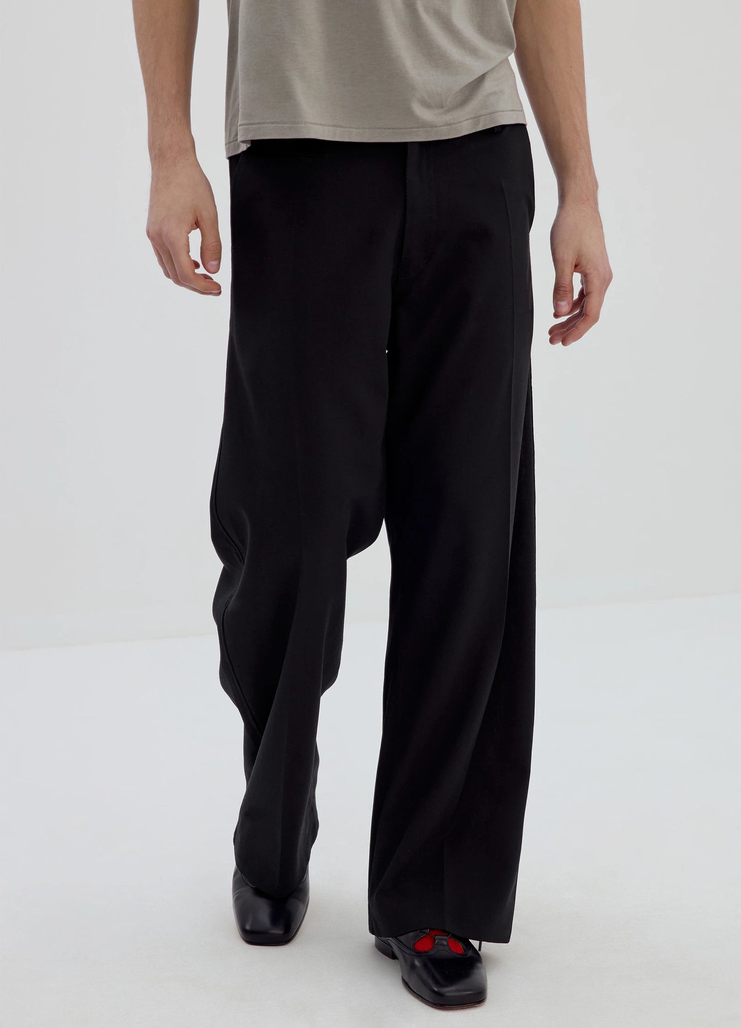 Wool Tailored Trousers