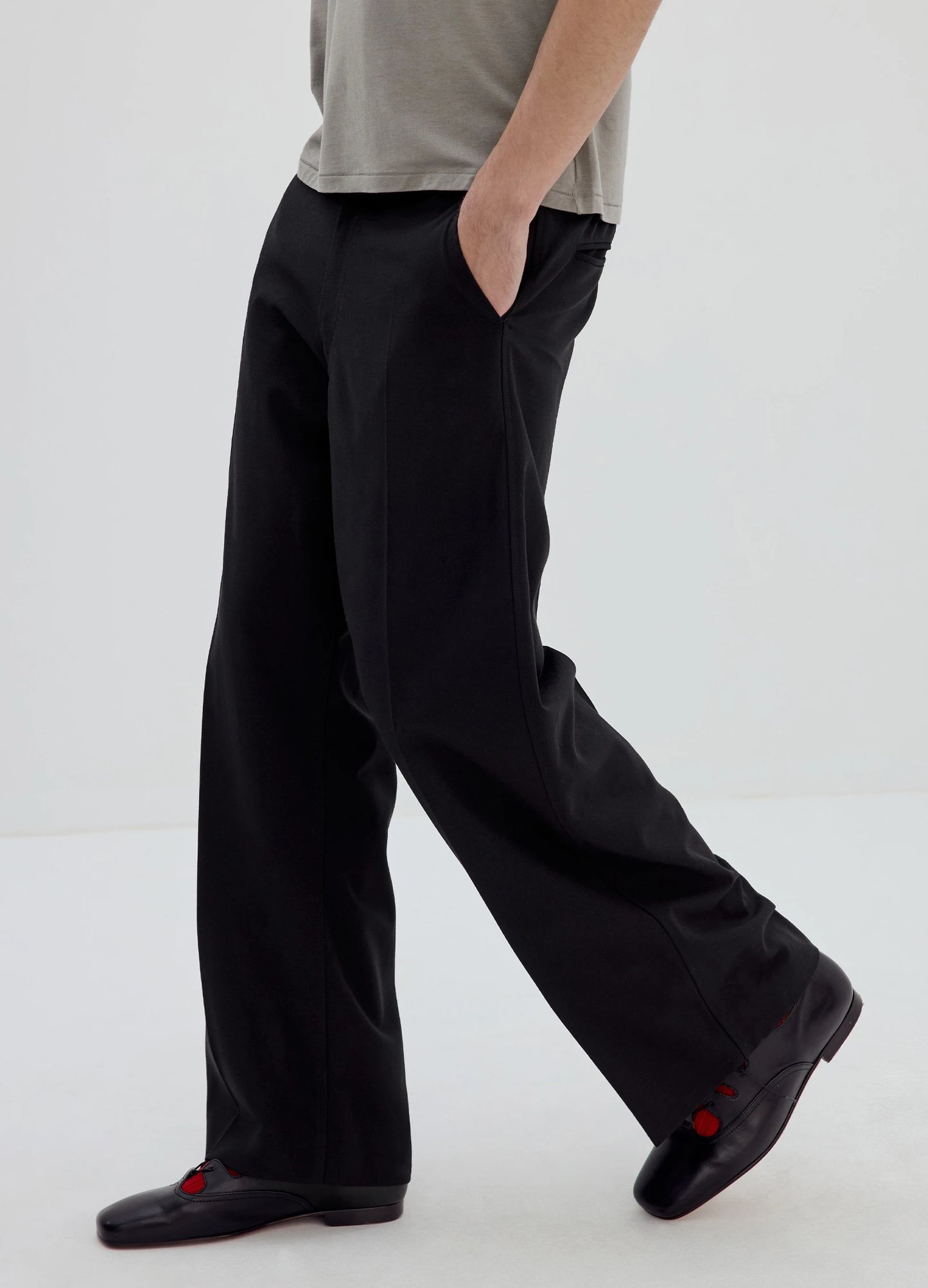 Wool Tailored Trousers