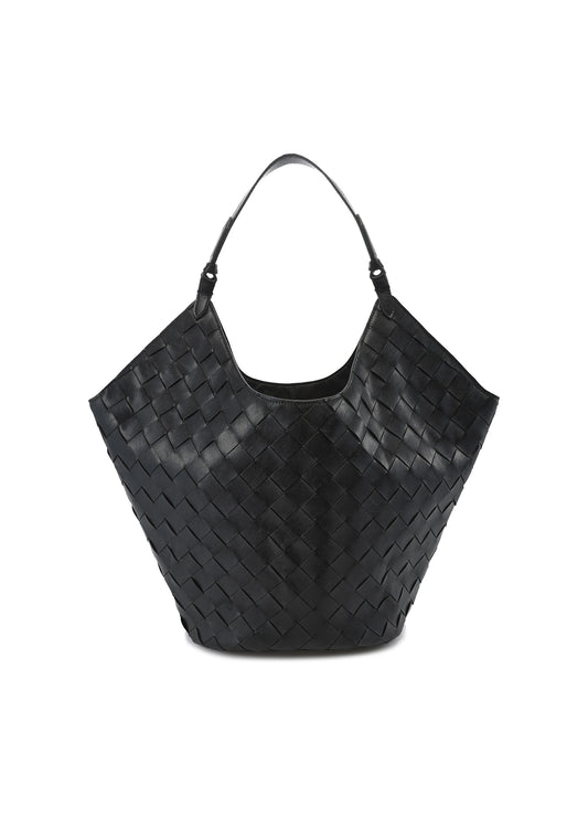 Woven Leather Bag