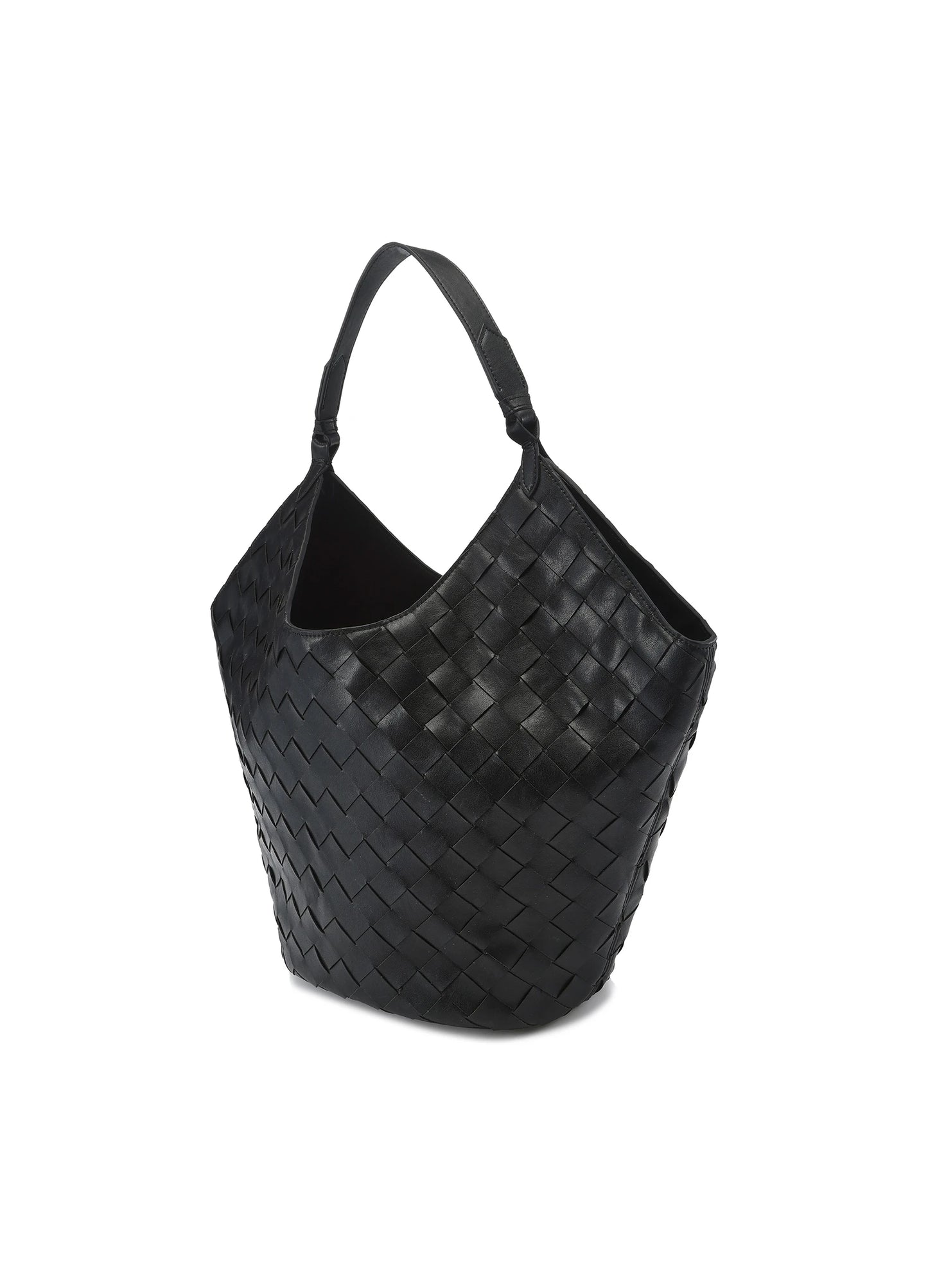 Woven Leather Bag