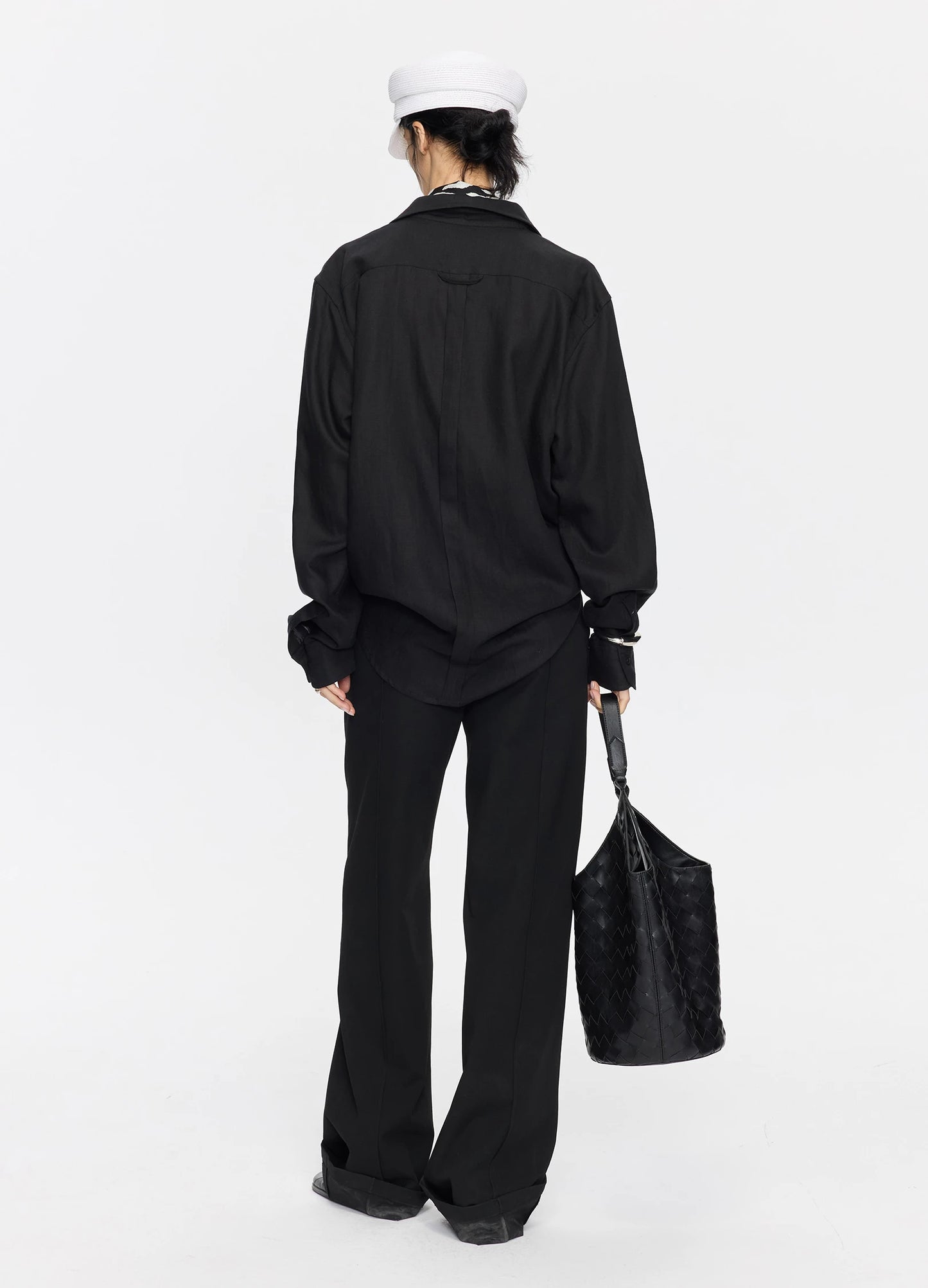 Woven Leather Bag