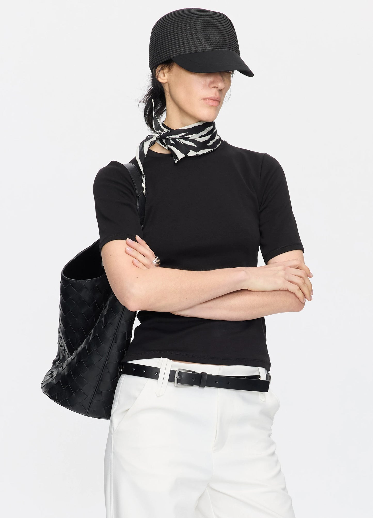 Woven Leather Bag
