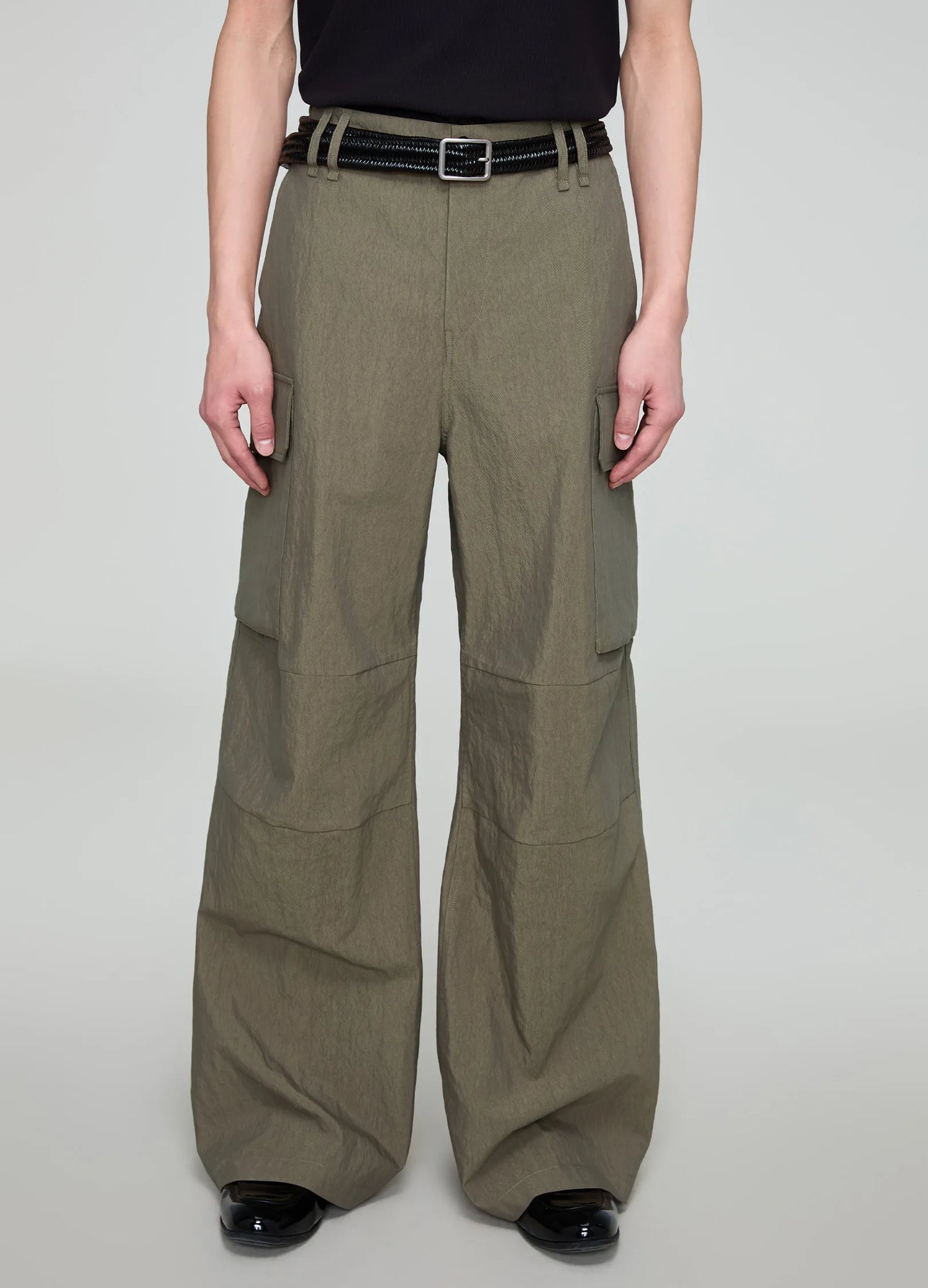 Woven Leather Belt