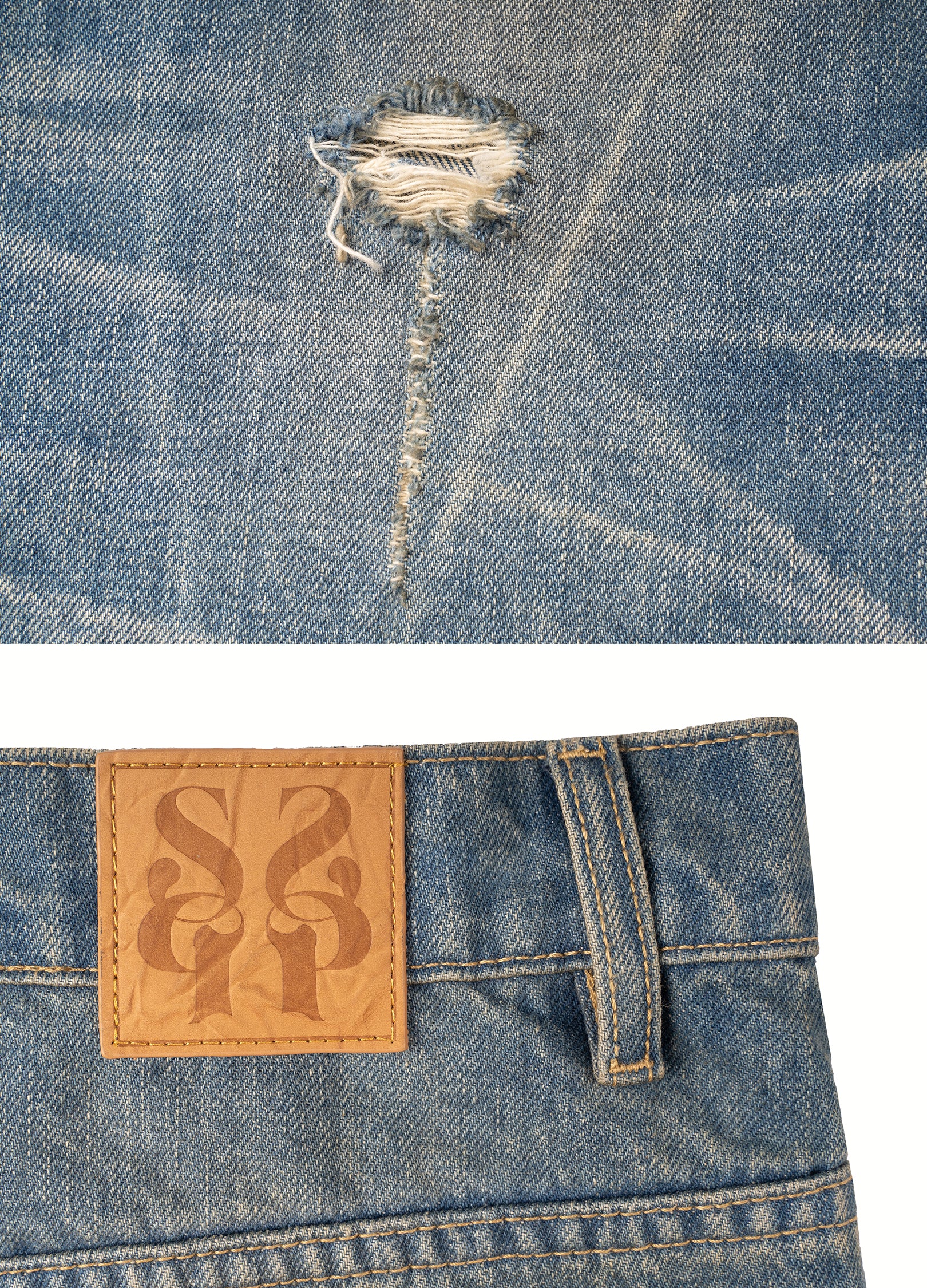 Nevada Wash Straight Denim – VERSEAS