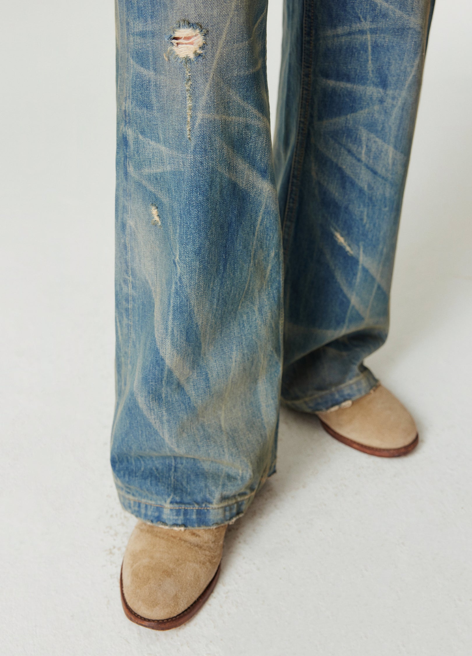Nevada Wash Straight Denim – VERSEAS